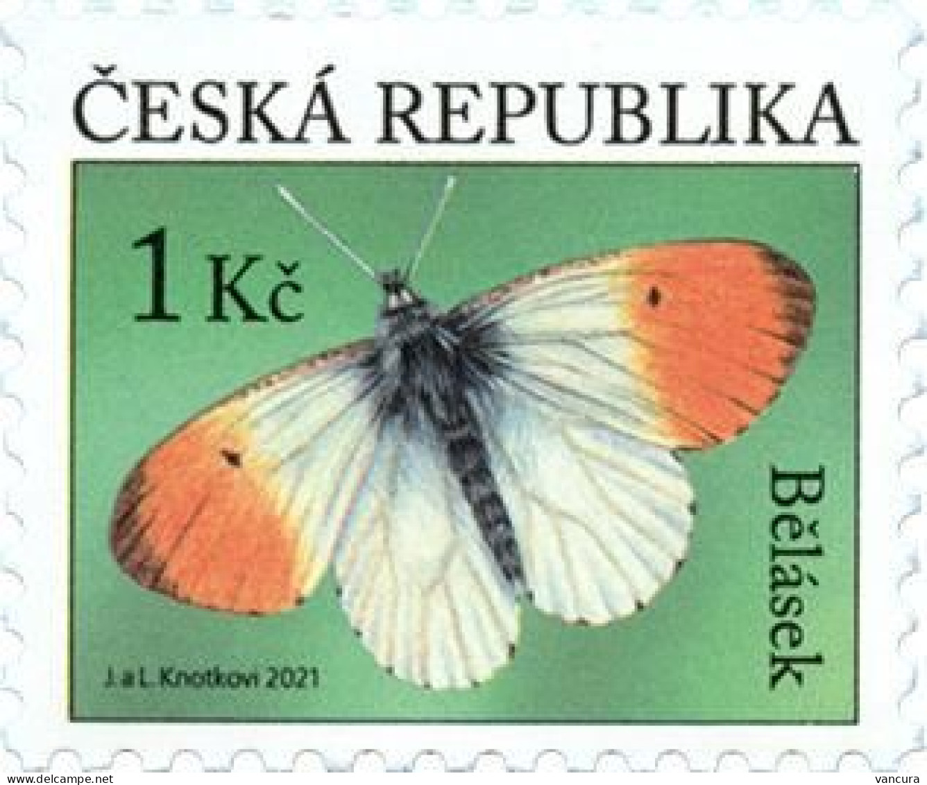 ** 1093/4 1103 1110 1236 Czech Republic Blue Butterfly Clouded Yellow Butterfly Peacock Orange Tip 2020/173 - Unused Stamps