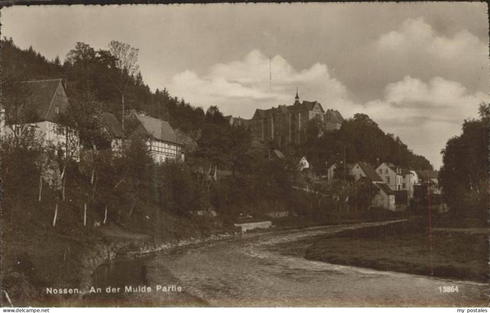 41302251 Nossen Partie An Der Mulde Schloss Nossen - Nossen