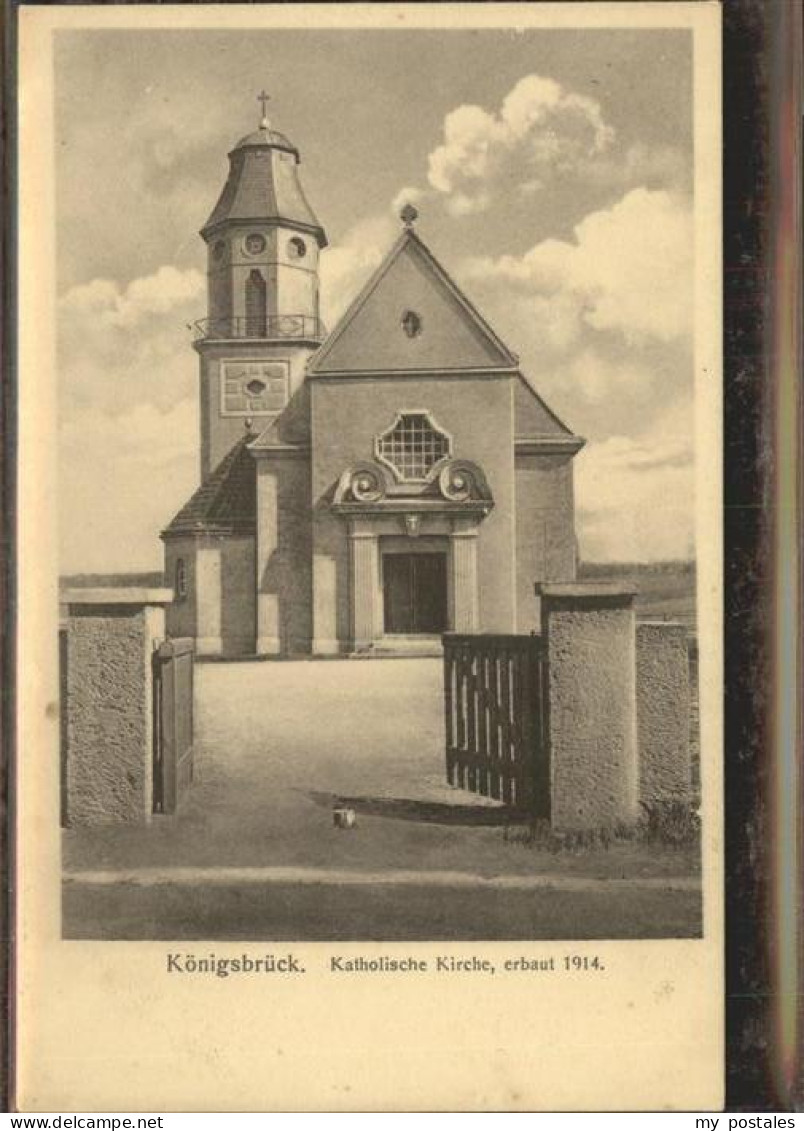 41302214 Koenigsbrueck Katholische Kirche Koenigsbrueck - Koenigsbrueck