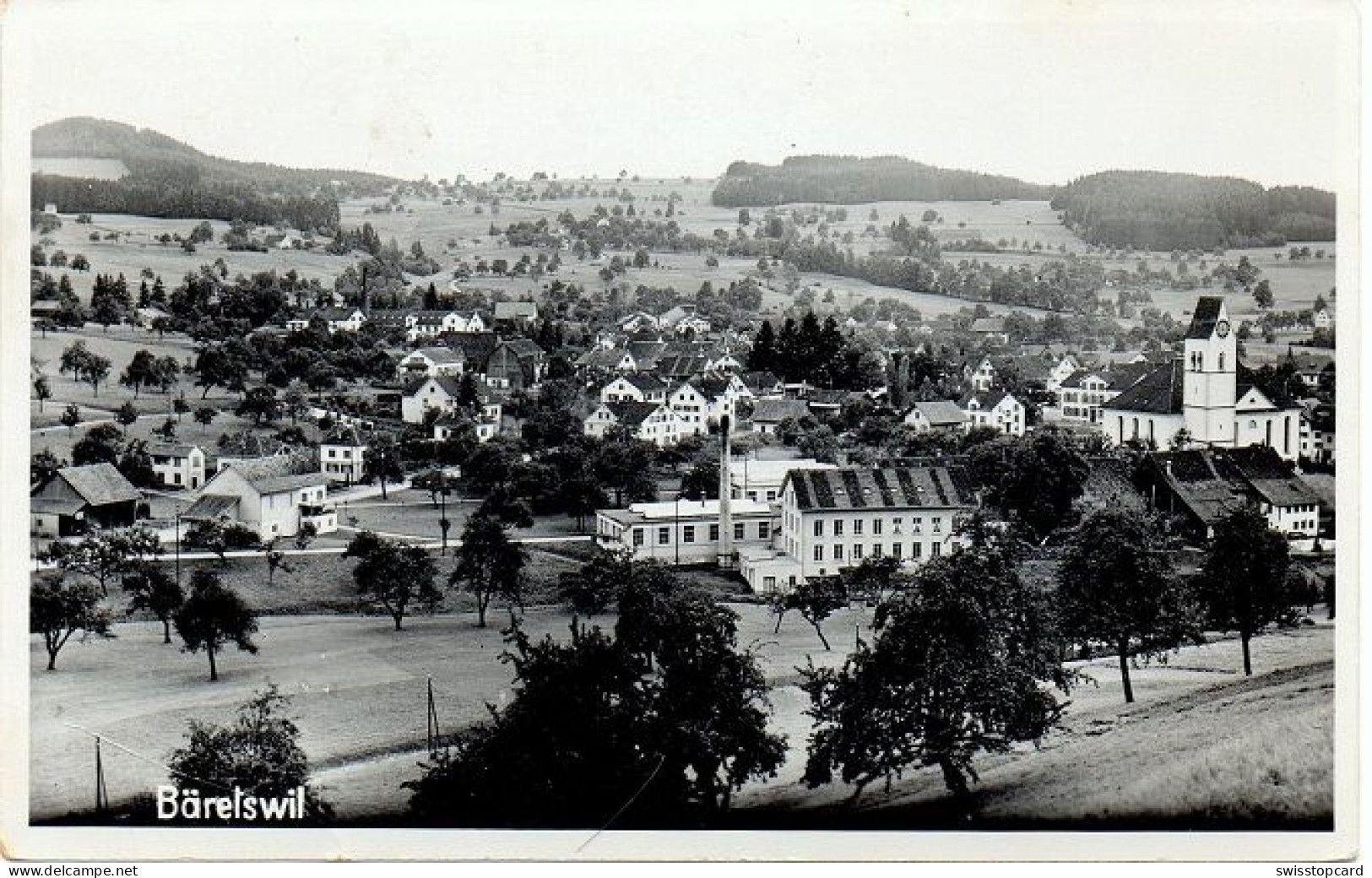 BÄRETSWIL Mit Fabrik - Bäretswil