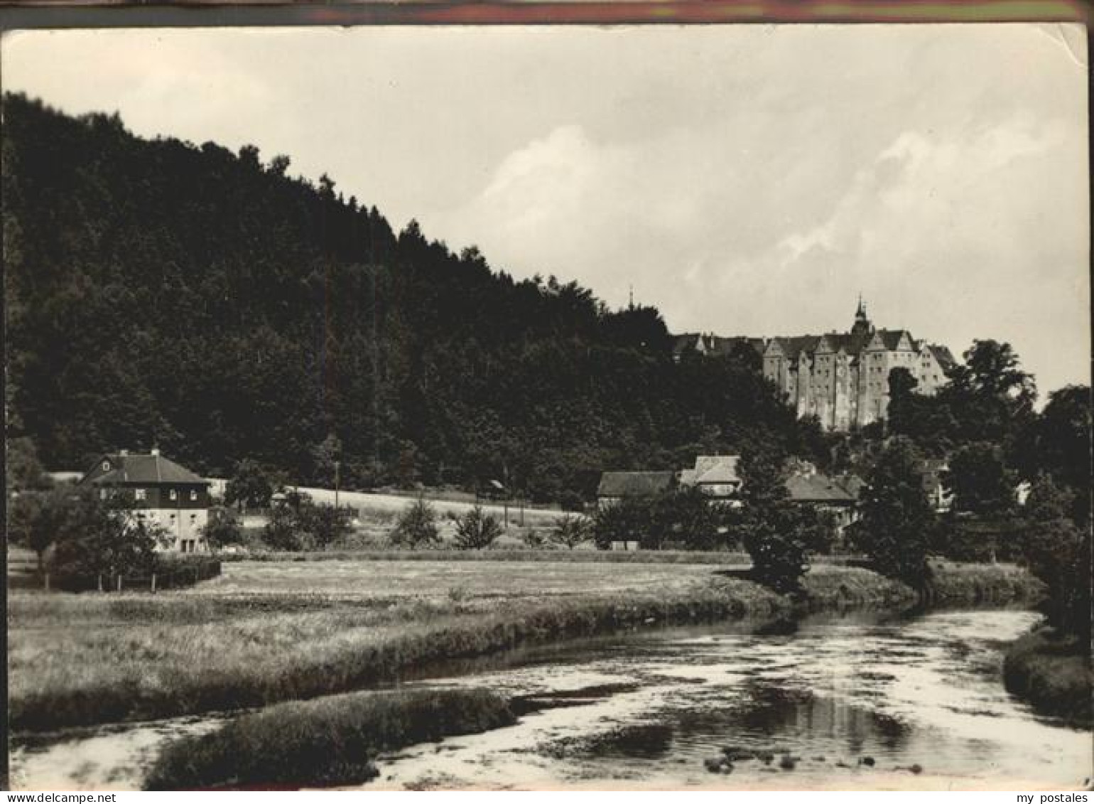 41302145 Nossen Partie An Der Freiberger Mulde Schloss Nossen - Nossen