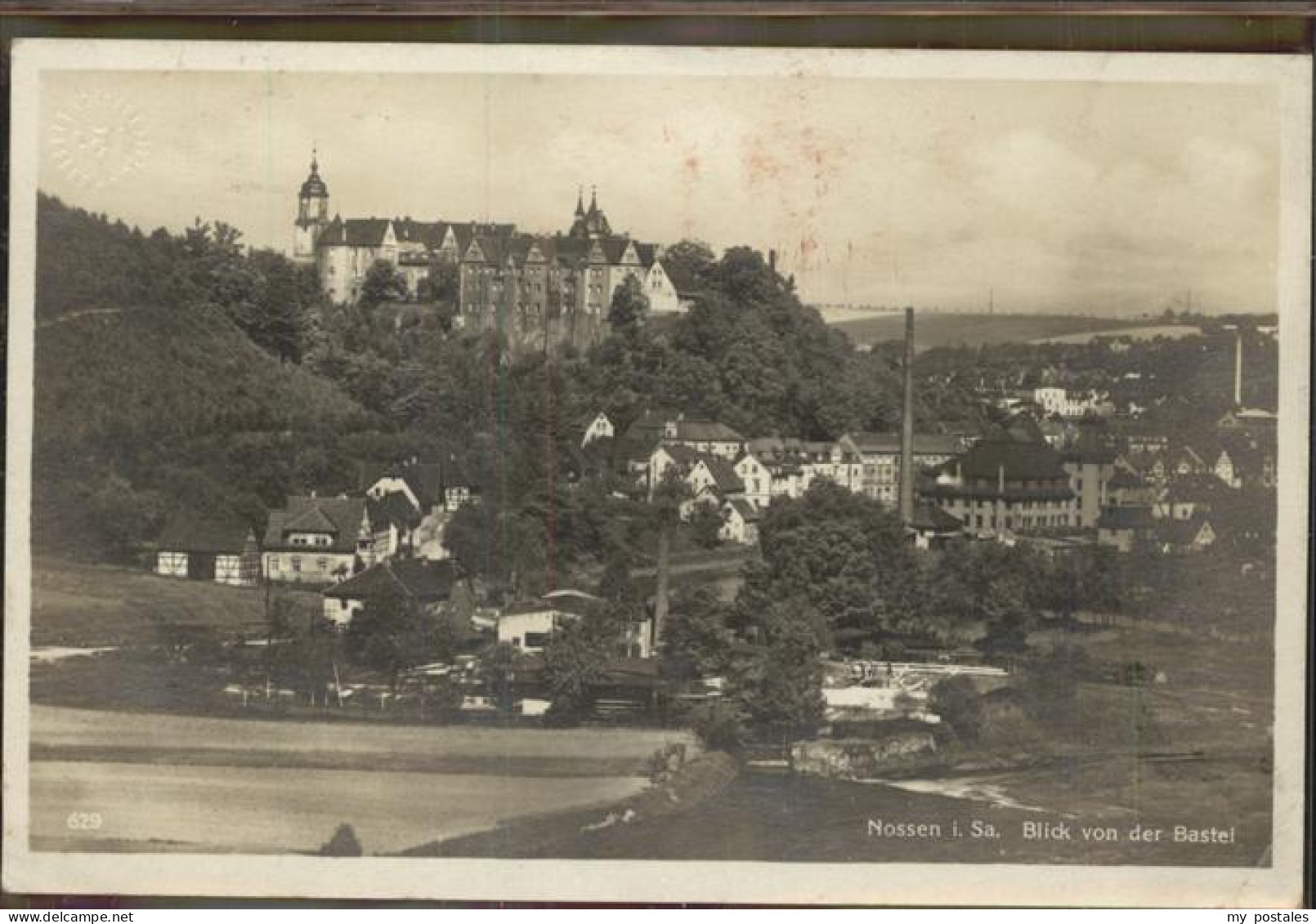 41302040 Nossen Schloss Blick Von Bastei Nossen - Nossen