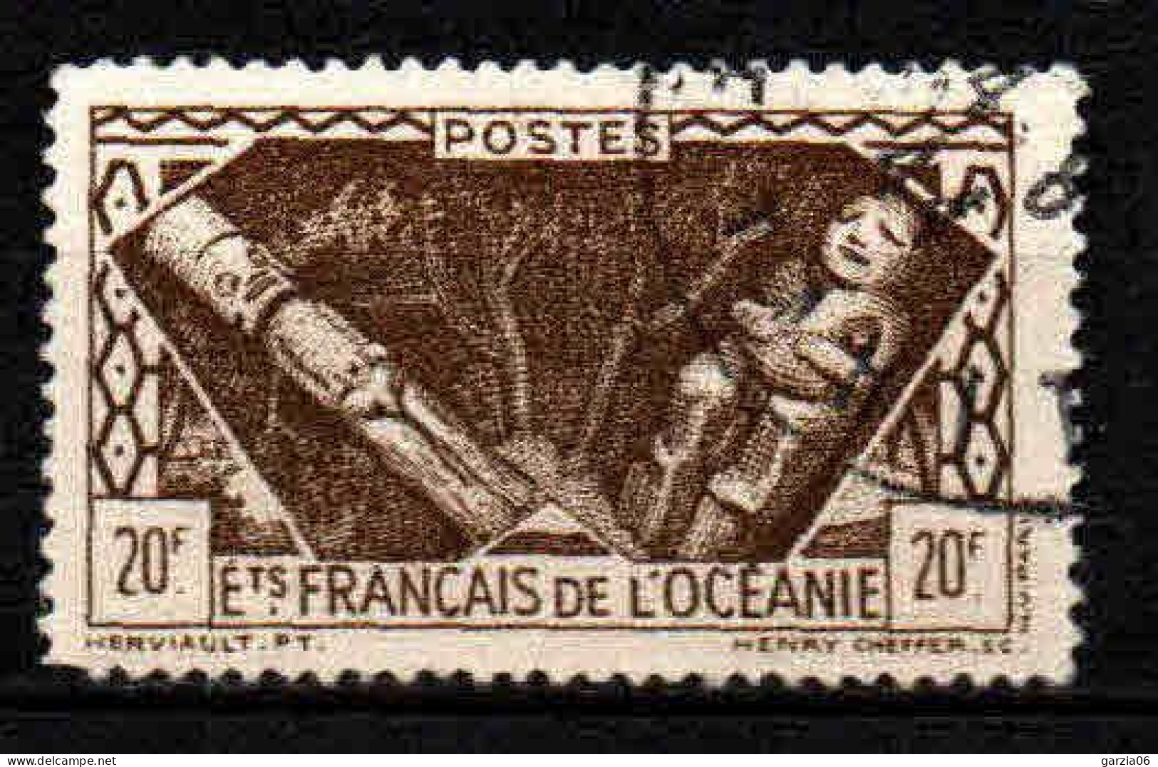 Océanie - 1942 -  Tb Antérieur Sans RF- N° 154 - Oblit - Used - Gebraucht