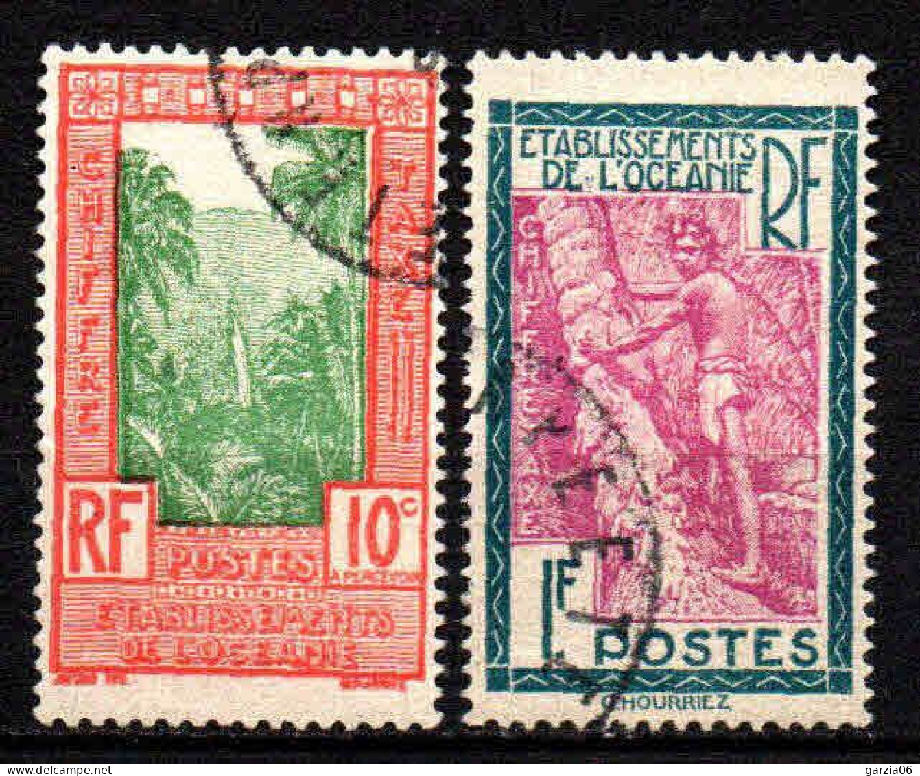 Océanie -1929 - Timbres Taxe 11-15 - Oblitéré - Used - Timbres-taxe