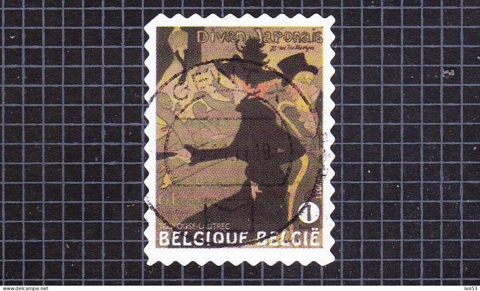 2011 Nr 4148 Gestempeld,zegel Uit Boekje B122.Henri De Toulouse-Lautrec. - Used Stamps