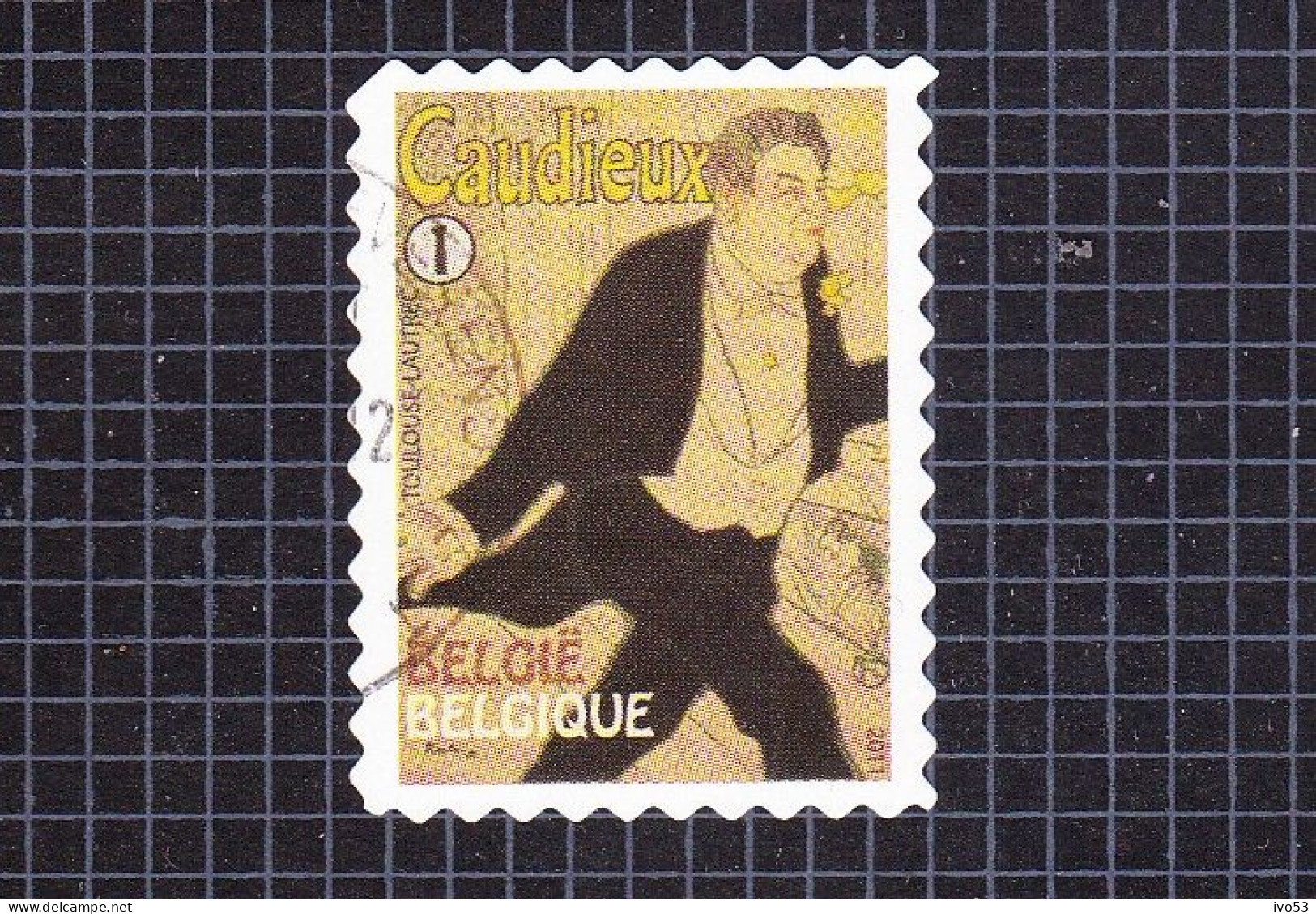 2011 Nr 4151 Gestempeld,zegel Uit Boekje B122.Henri De Toulouse-Lautrec. - Used Stamps