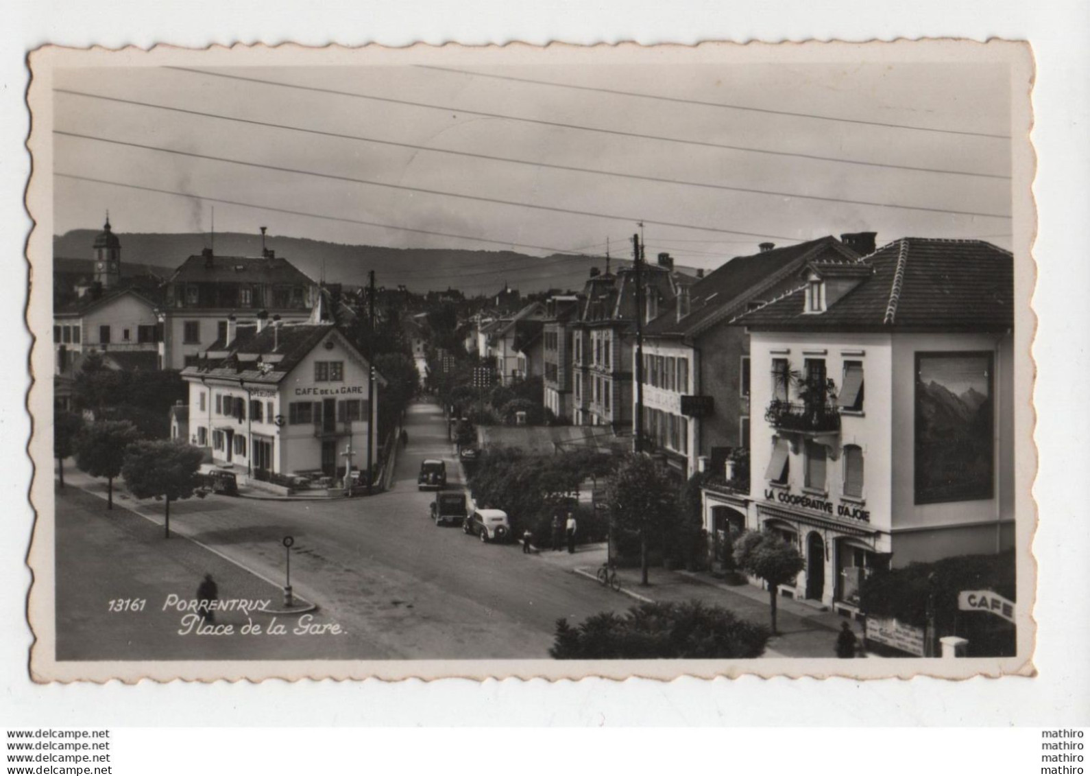 PORRENTRUY -  4 Cartes , Le Château , Vue Générale , Place De La Gare - Porrentruy