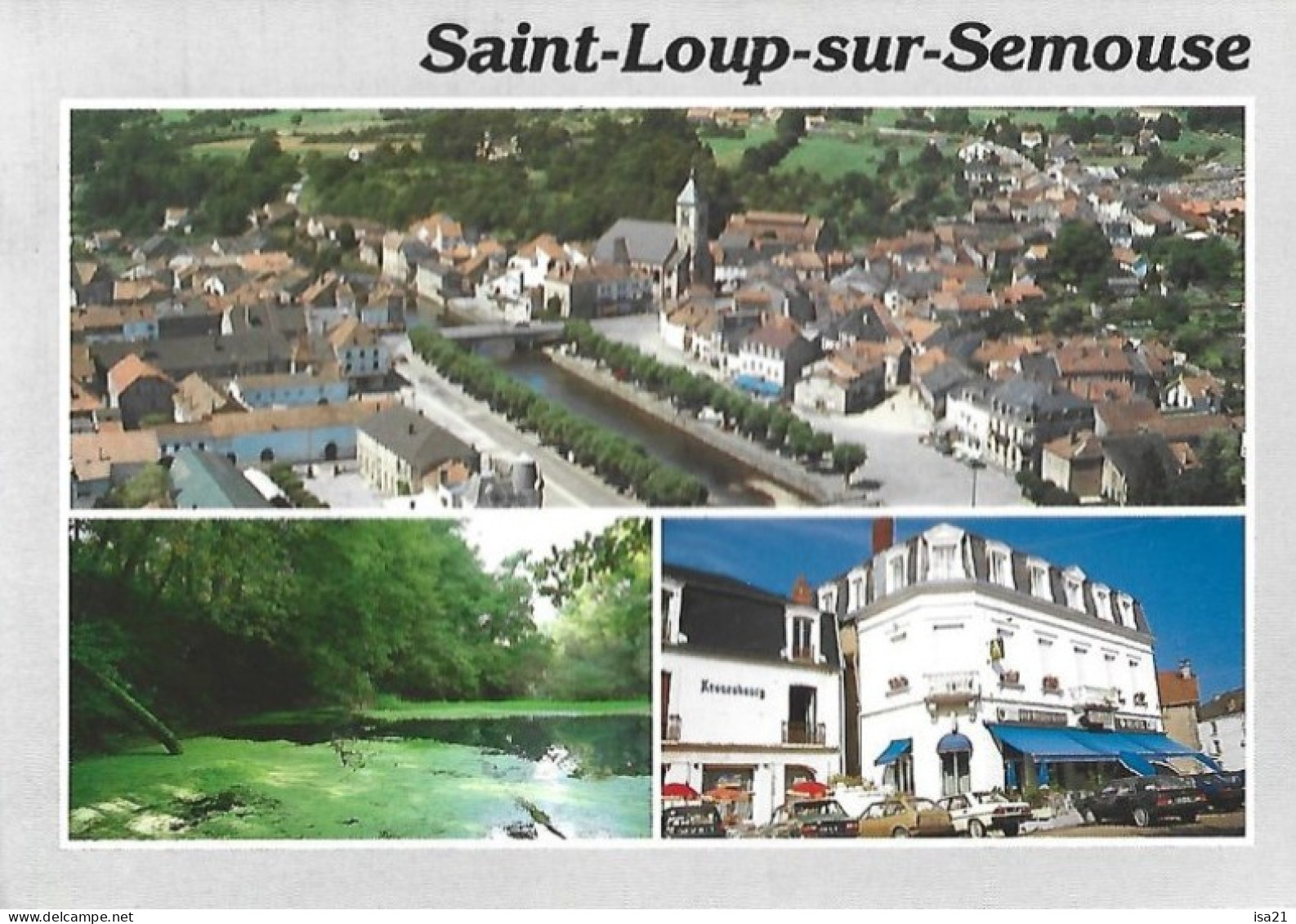 Carte Postale: SAINT LOUP Sur SEMOUSE: Vue Générale Aérienne. - Saint-Loup-sur-Semouse