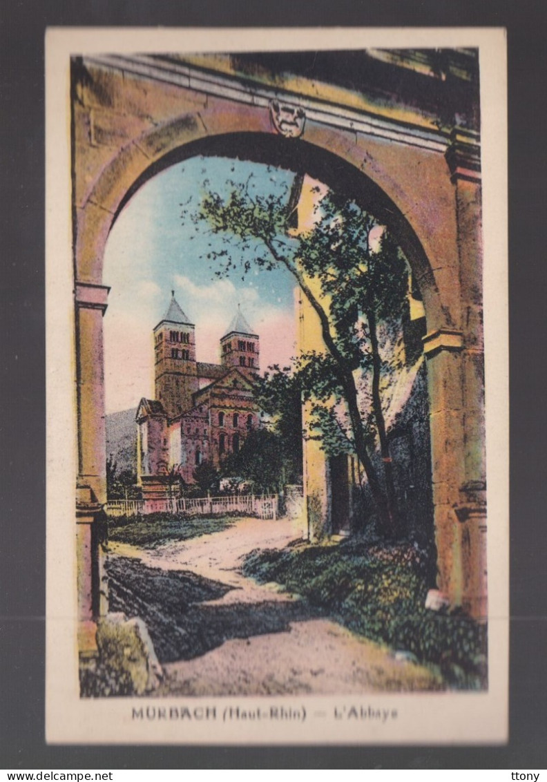 CPA   :  ( 68 )    Haut- Rhin   Murbach   L' Abbaye    Carte Non  Circulée ( Plusieurs Cartes Alsace ) - Murbach