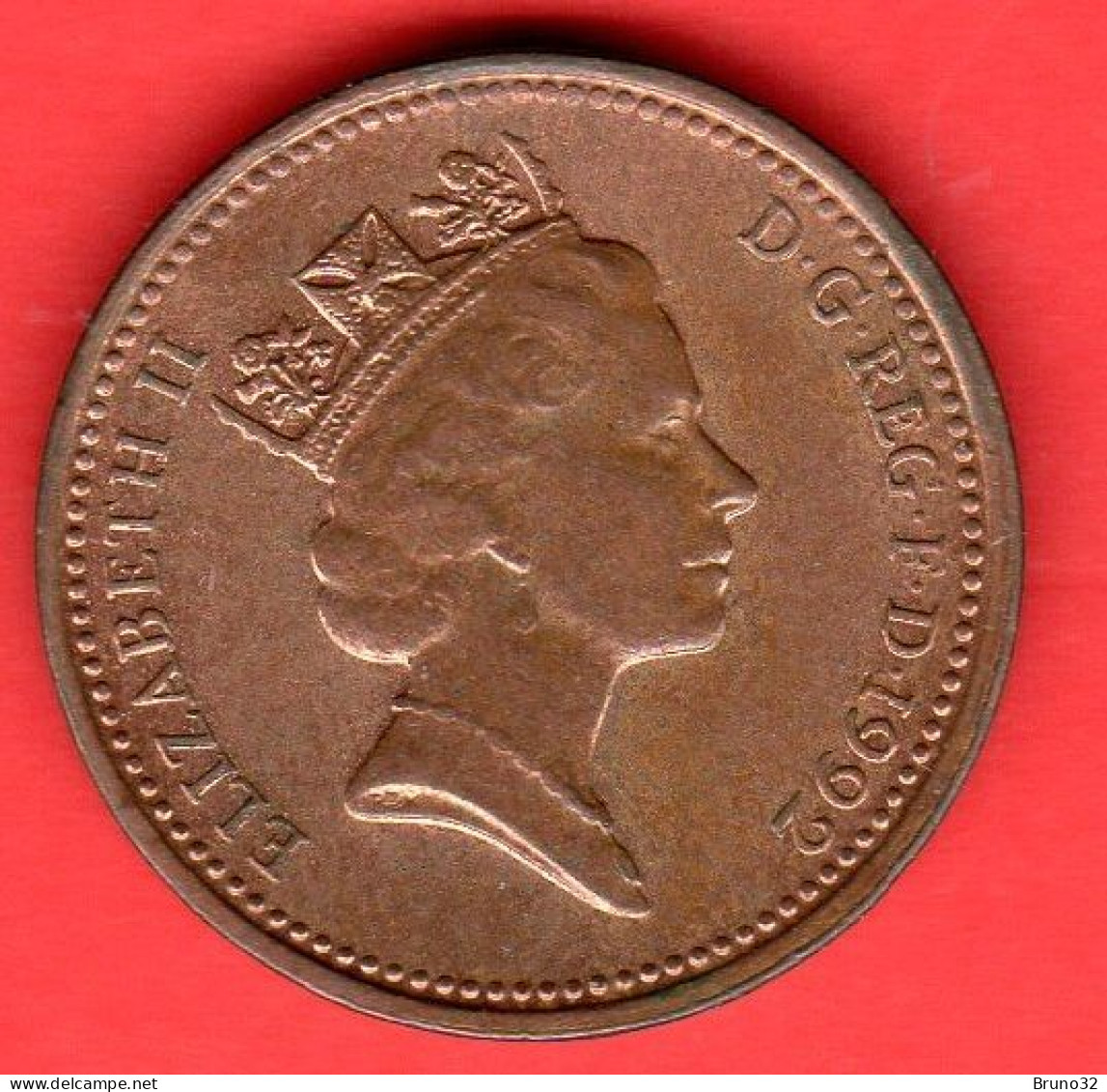 Gran Bretagna - Great Britain - GB - 1 Penny 1992 - QFDC/aUNC - Come Da Foto - 1 Penny & 1 New Penny