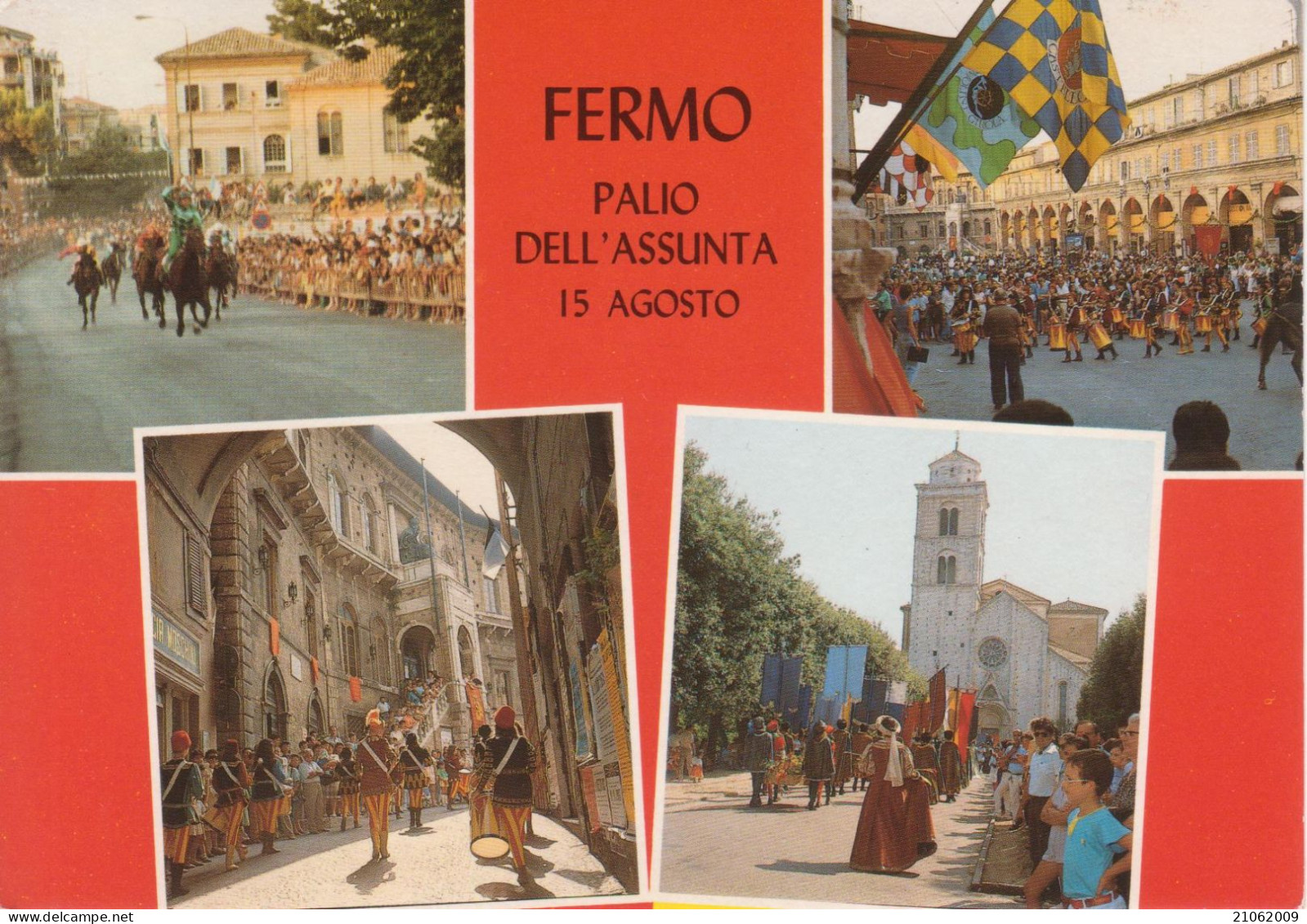 FERMO - RIEVOCAZIONE STORICA PALIO DELL'ASSUNTA - FOLKLORE - VEDUTINE MULTIVUES - NV - Fermo