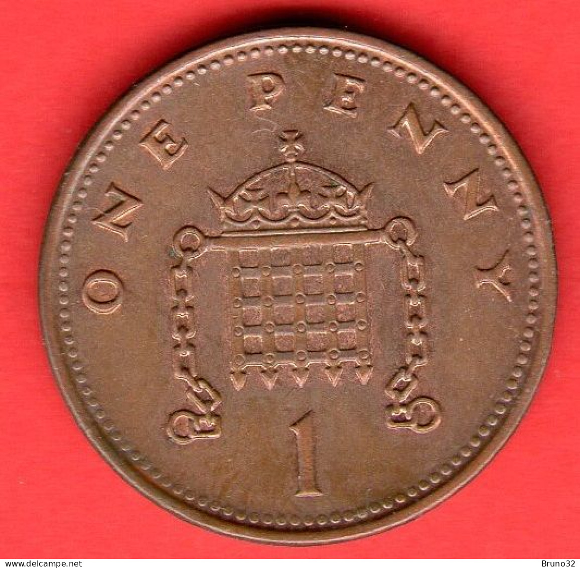 Gran Bretagna - Great Britain - GB - 1 Penny 2001 - QFDC/aUNC - Come Da Foto - 1 Penny & 1 New Penny