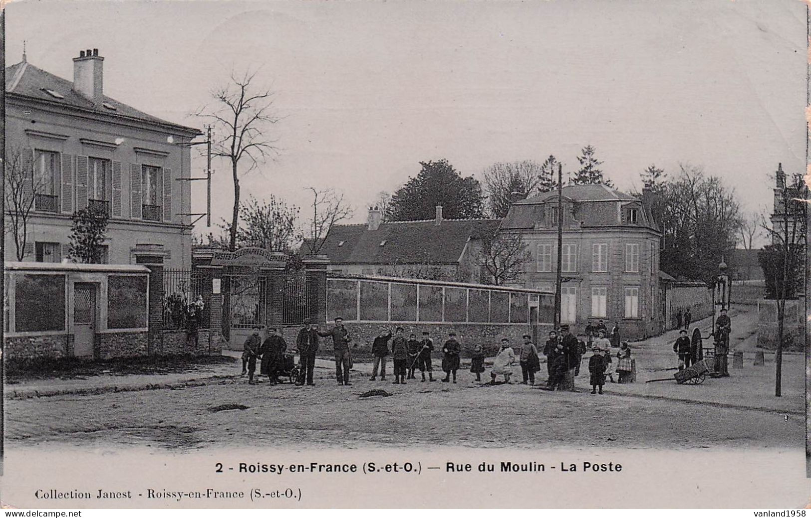 ROISSY En FRANCE-rue Du Moulin,la Poste - Roissy En France