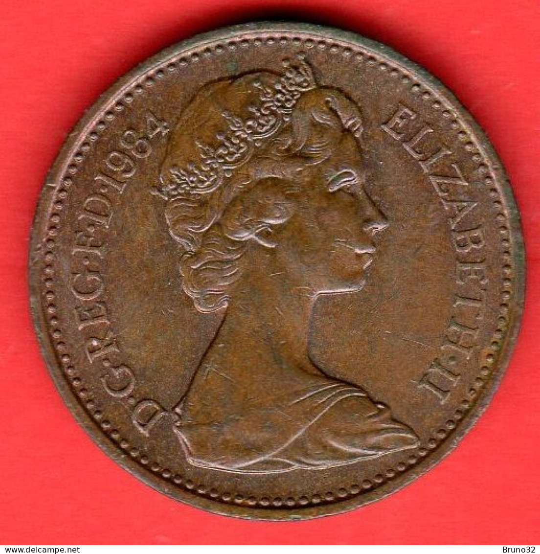 Gran Bretagna - Great Britain - GB - 1 Penny 1984 - QFDC/aUNC - Come Da Foto - 1 Penny & 1 New Penny