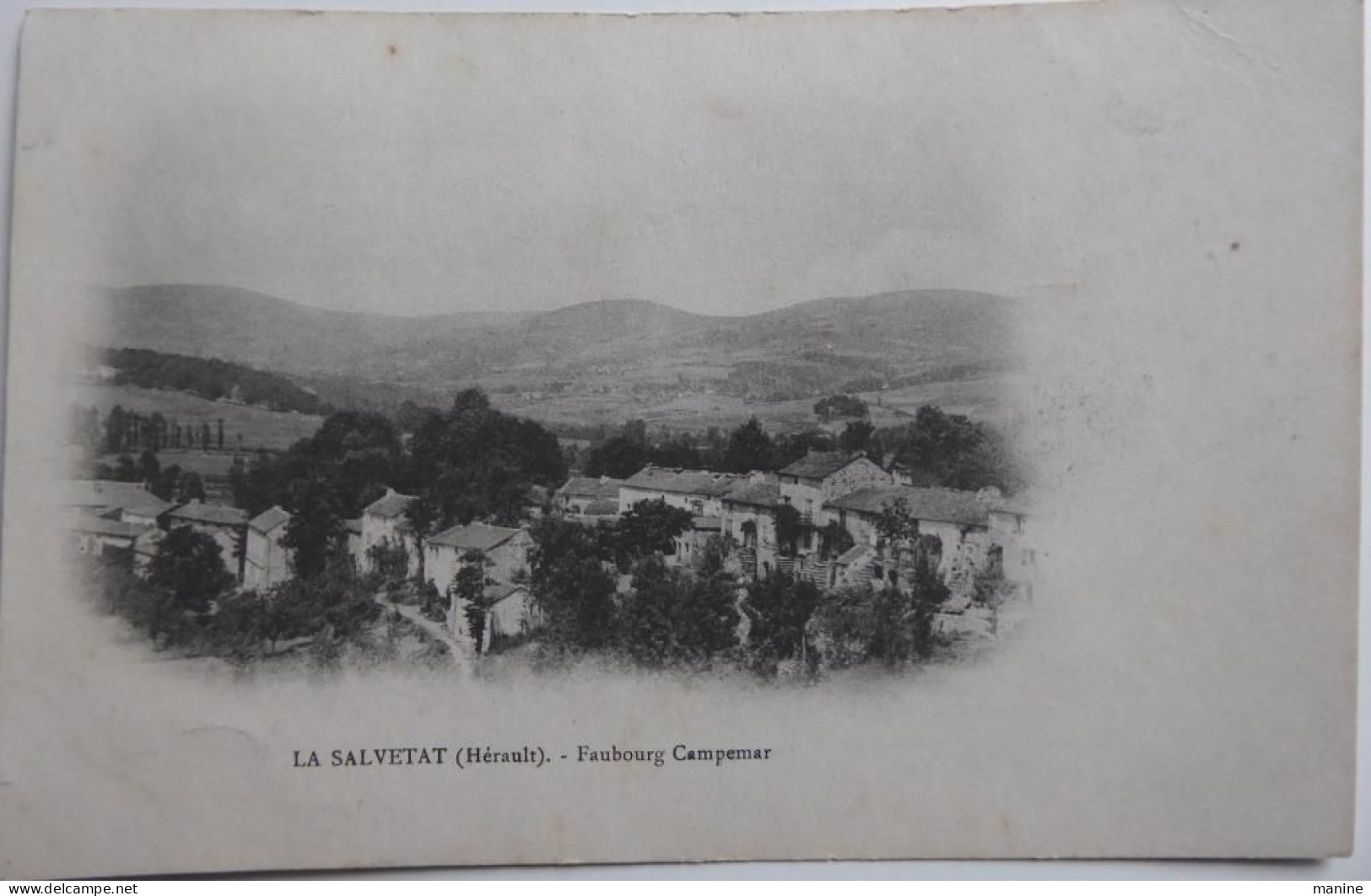 LA SALVETAT (Hérault) - Faubourg Campemar -  CPA 1906 Peu Fréquente - La Salvetat