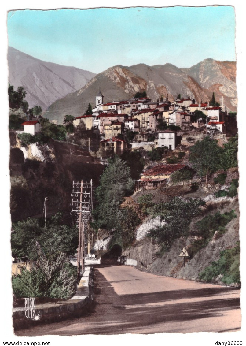 LANTOSQUE VESUBIE - LE CAIRE SAINT SAUVEUR Route De La Vésubie  (carte Photo) - Lantosque