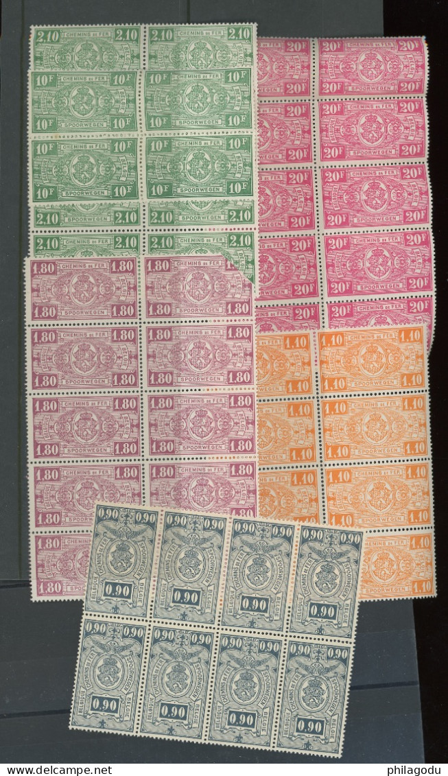 Dépareillés **. 145 147 149  151 163. Cote 308-€ - Mint