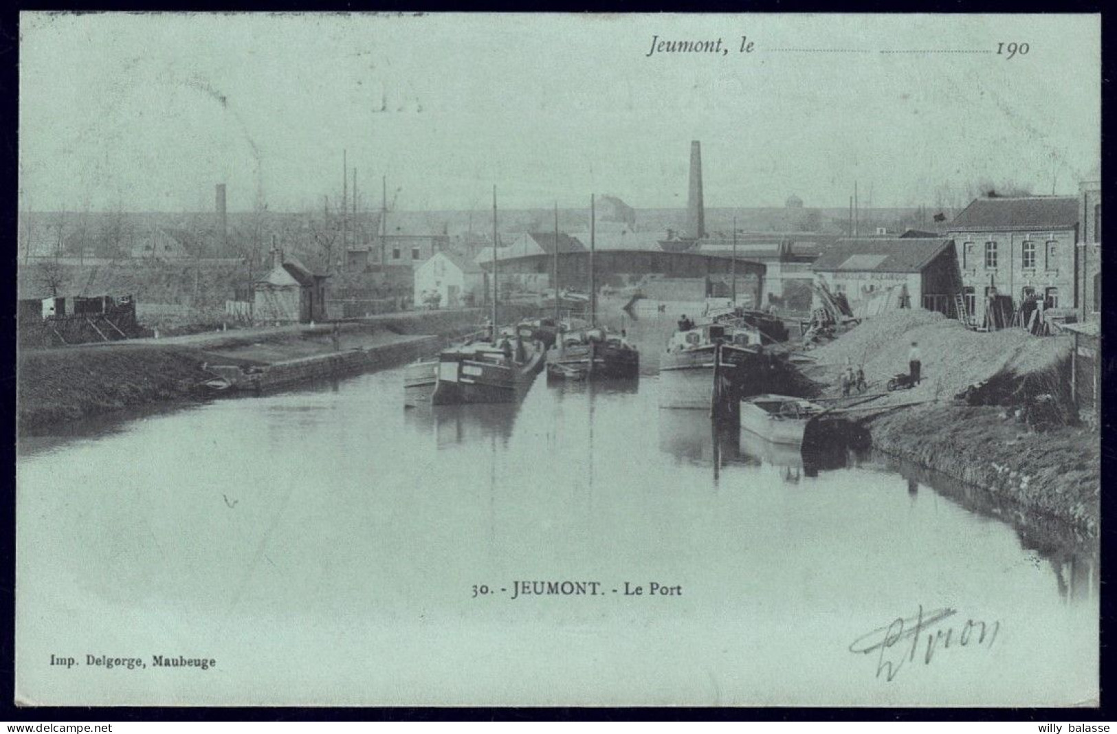 +++ CPA - France 59 - JEUMONT - Le Port   // - Jeumont