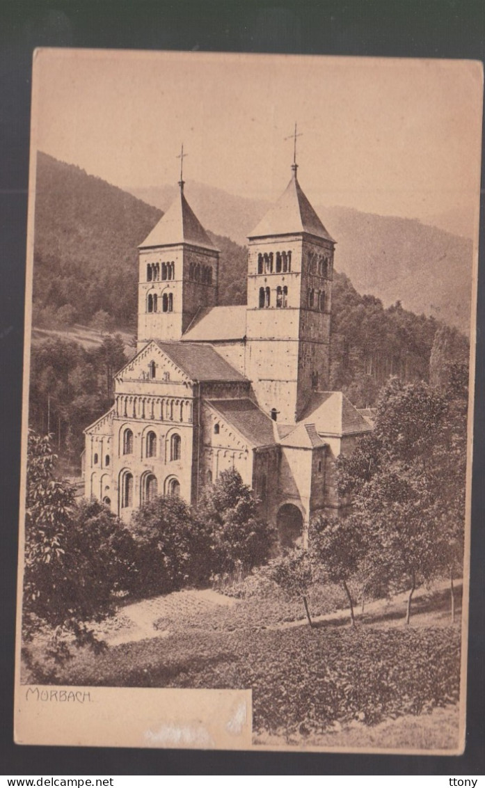 CPA   :  ( 68 )    Haut- Rhin   Murbach   L' Abbaye    Carte   Non  Circulée    ( Plusieurs Cartes Alsace ) - Murbach