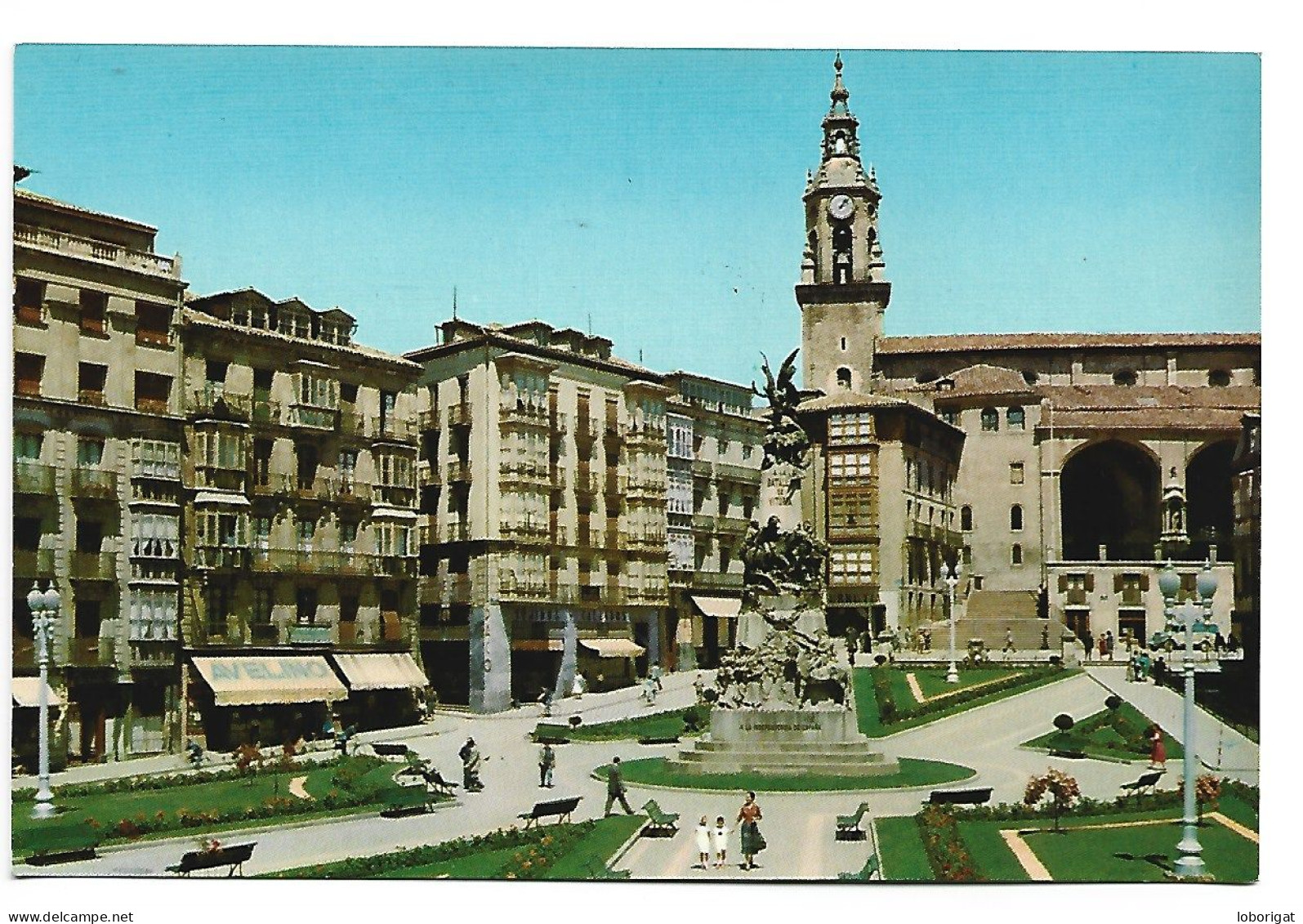 PLAZA DE LA VIRGEN BLANCA / VIRGIN MARY THE WHITE SQUARE.-  VITÓRIA-GASTEIZ.- ( ESPAÑA ) - Álava (Vitoria)