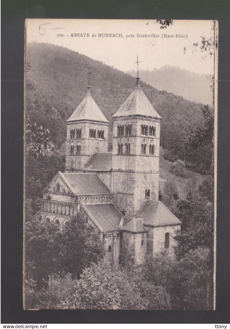 CPA   :  ( 68 )    Haut- Rhin   Murbach   L' Abbaye    Carte  Non   Circulée     ( Plusieurs Cartes Alsace ) - Murbach