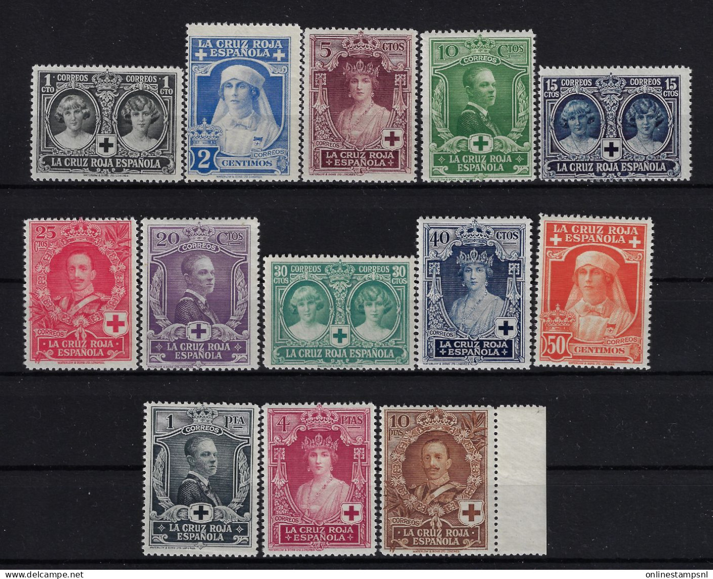 Spain 1926 Mi 298 - 325 Ed. 325 - 337 Neuf **/MNH/Postfrisch - Unused Stamps