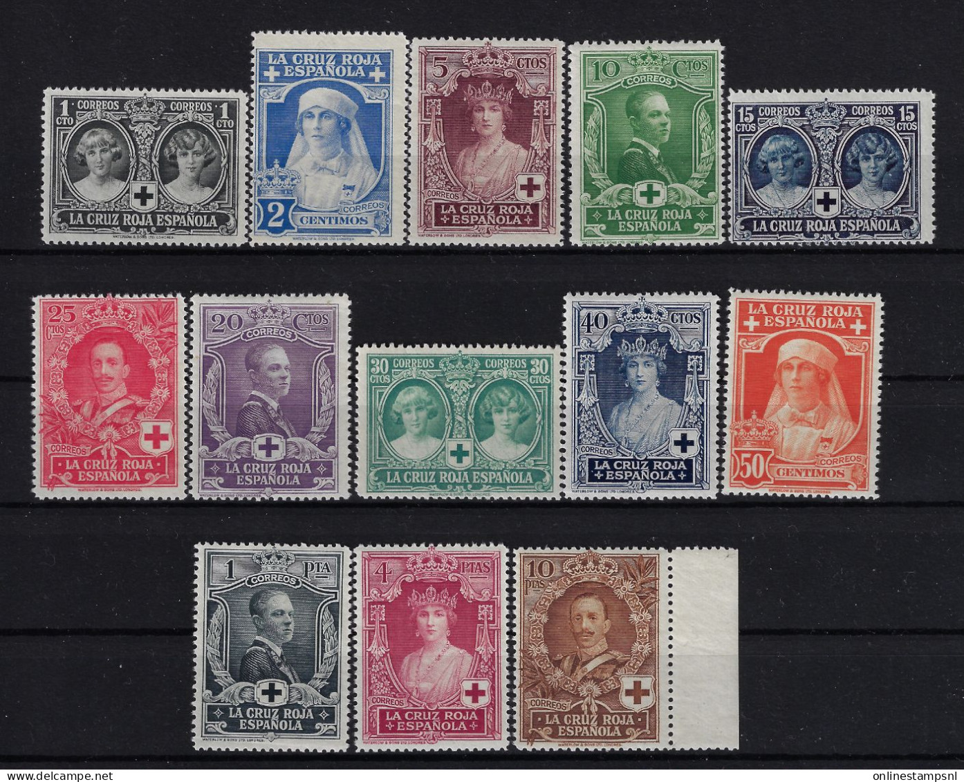 Spain 1926 Mi 298 - 325 Ed. 325 - 337 Neuf **/MNH/Postfrisch - Neufs