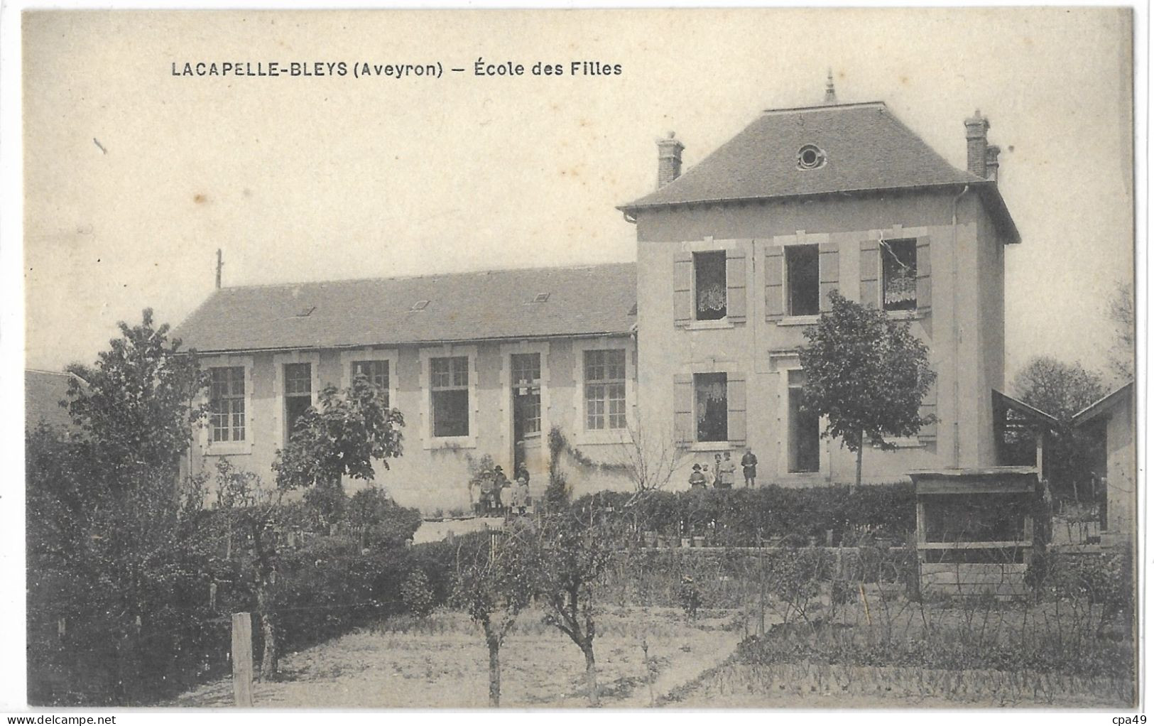 12    LACAPELLE - BLEYS  ECOLE  DES  FILLES - Autres & Non Classés