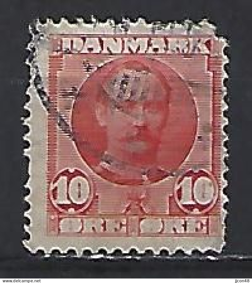 Denmark 1907  King Frederik VIII (o) Mi.54 - Oblitérés