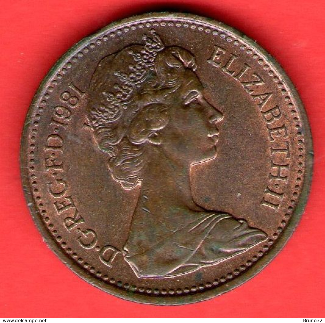 Gran Bretagna - Great Britain - GB - 1 Penny 1981 - QFDC/aUNC - Come Da Foto - 1 Penny & 1 New Penny