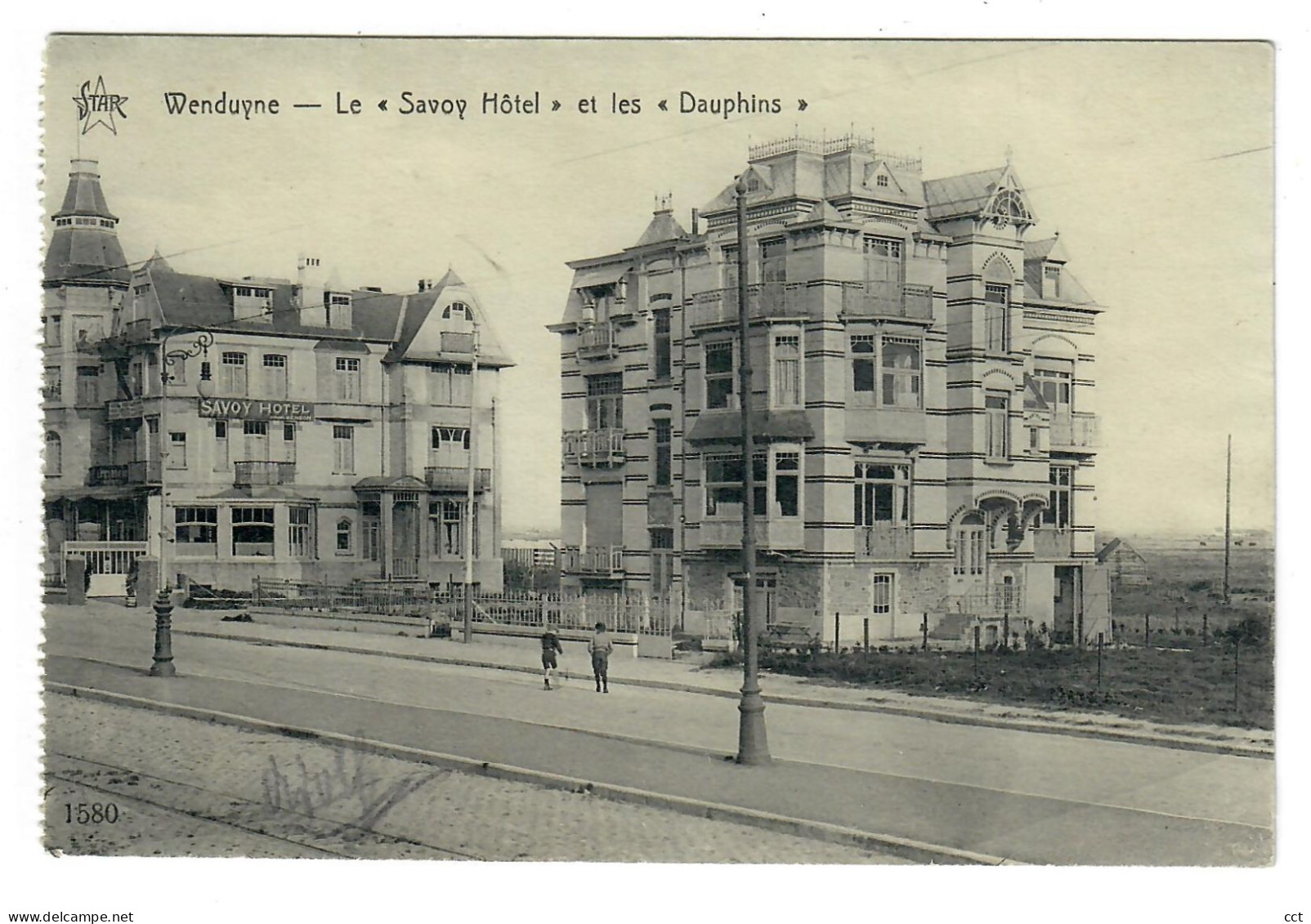 Wenduyne  Wenduine   Le Savoy Hôtel Et Les Dauphins - Wenduine