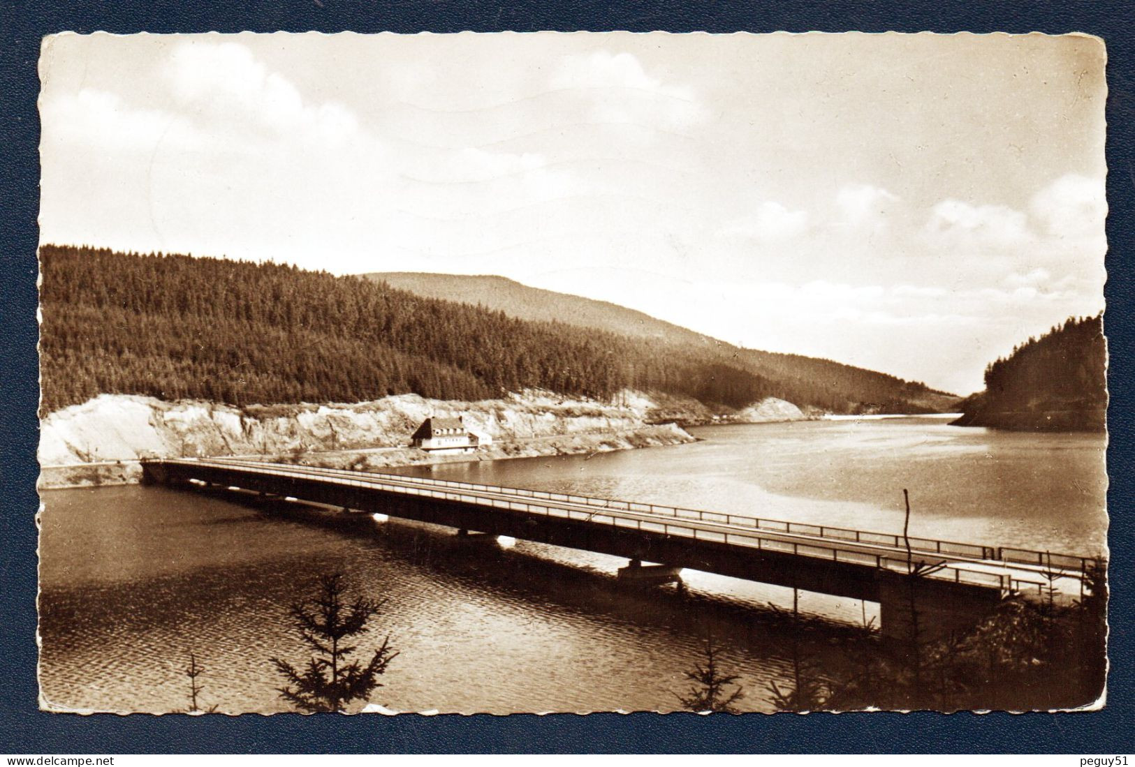 Allemagne. Blick Auf Die Okertalsperre Im Harz. 1957 - Altenau