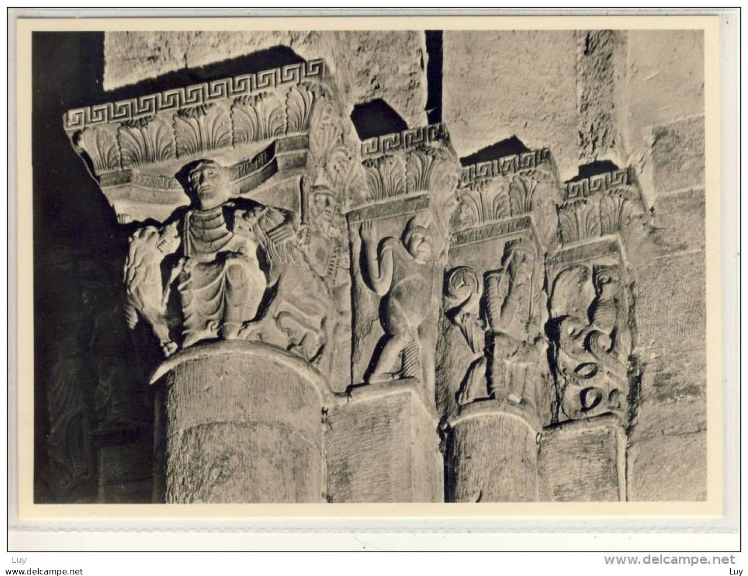 Chur - Kathedrale - Danielkapitell  Im  Hochchor - Rechte Hälfte, Säule, Colonne, Column, Colonna - Coire