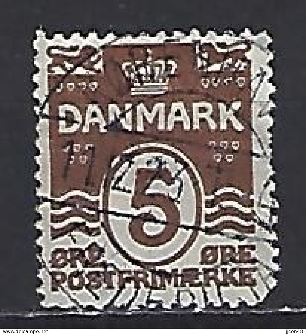 Denmark 1921-22  Wavy Lines (o) Mi.118 - Gebraucht