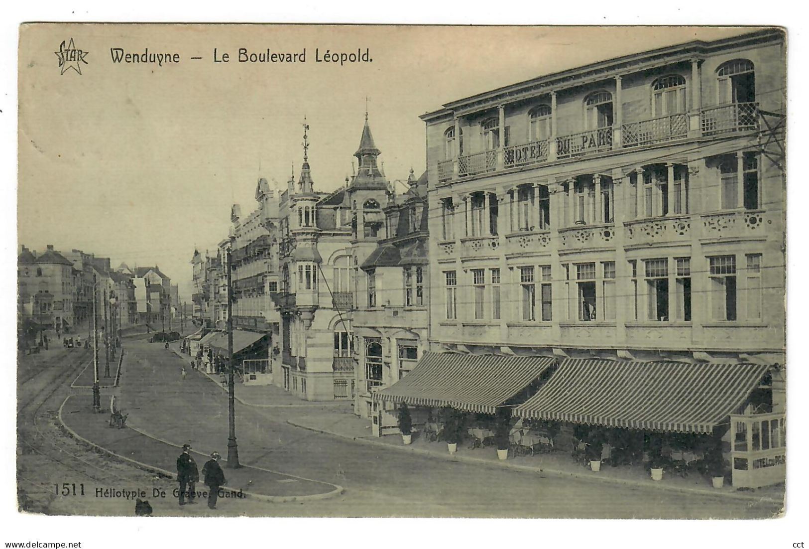 Wenduyne  Wenduine   Le Boulevard Léopold - Wenduine