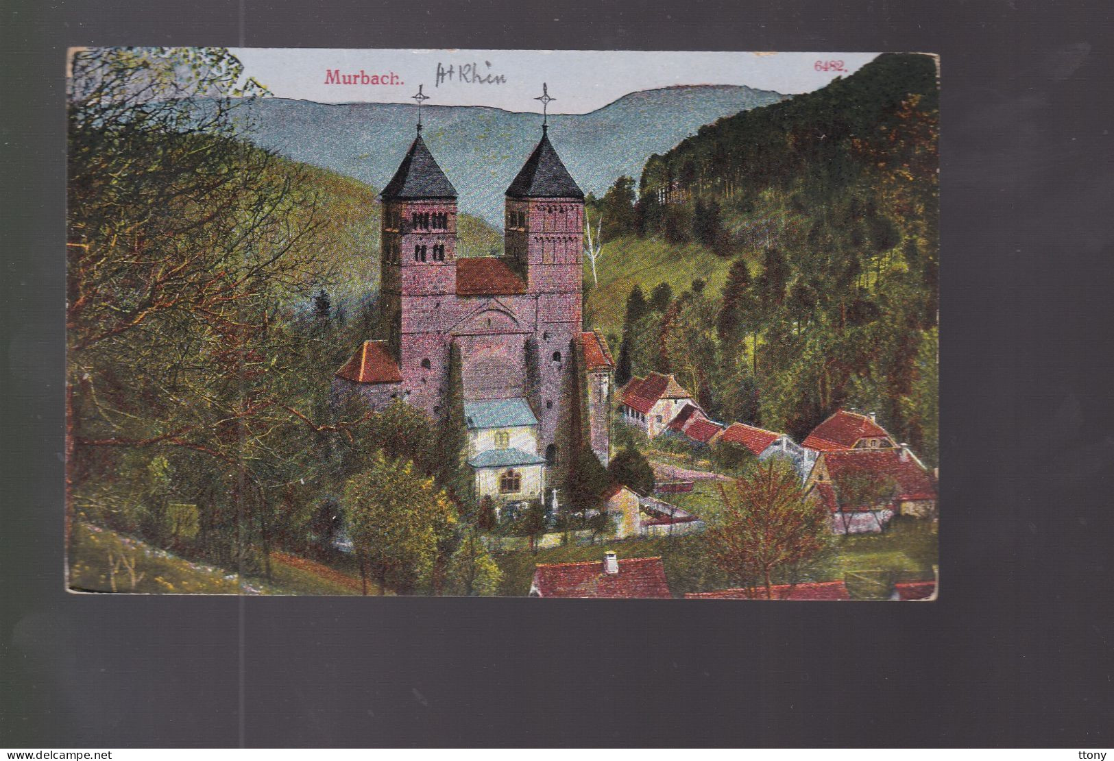 CPA   :  ( 68 )    Haut- Rhin   Murbach   L' Abbaye    Carte   Non  Circulée    ( Plusieurs Cartes Alsace ) - Murbach