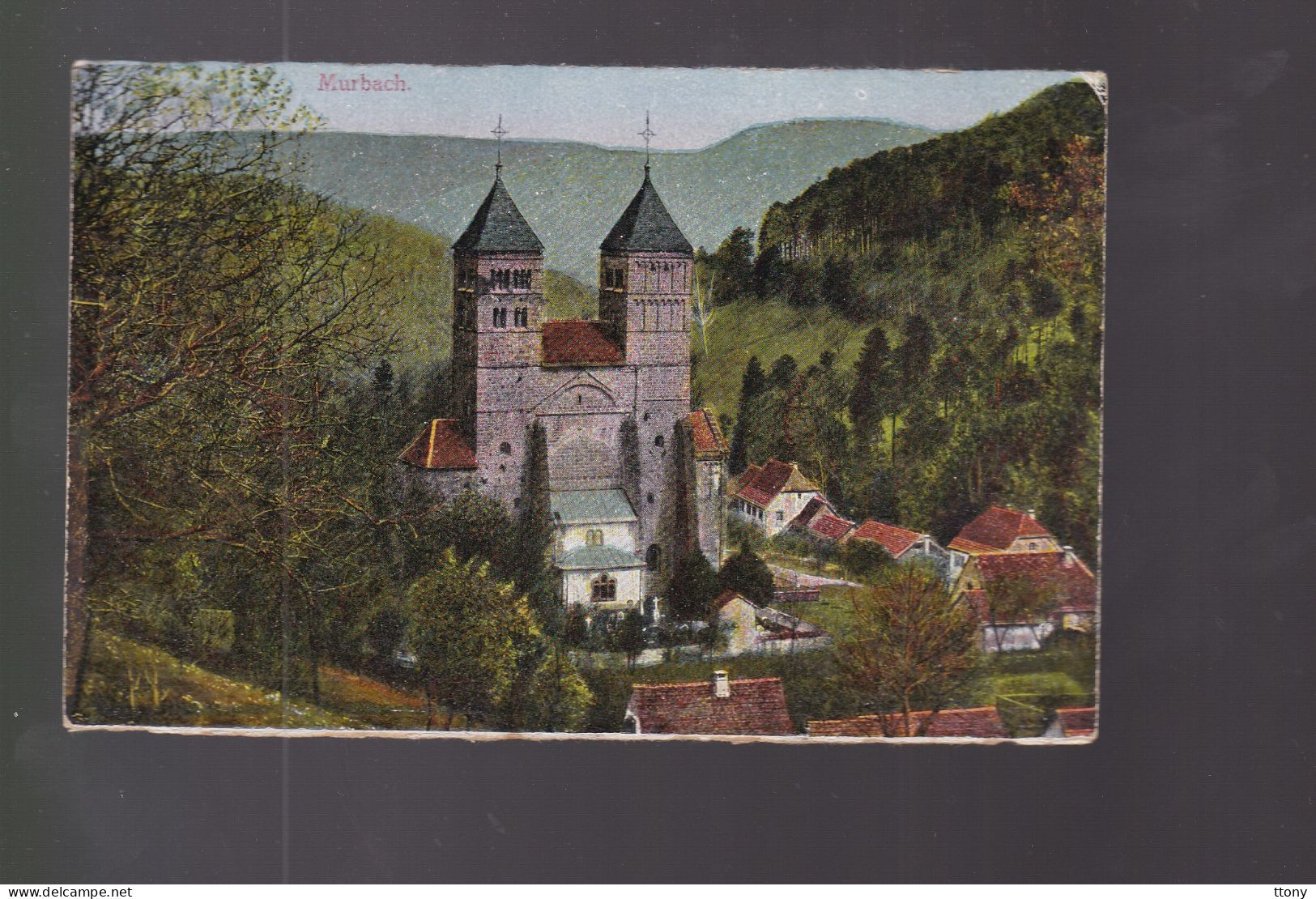 CPA   :  ( 68 )    Haut- Rhin   Murbach   L' Abbaye    Carte   Non  Circulée    ( Plusieurs Cartes Alsace ) - Murbach