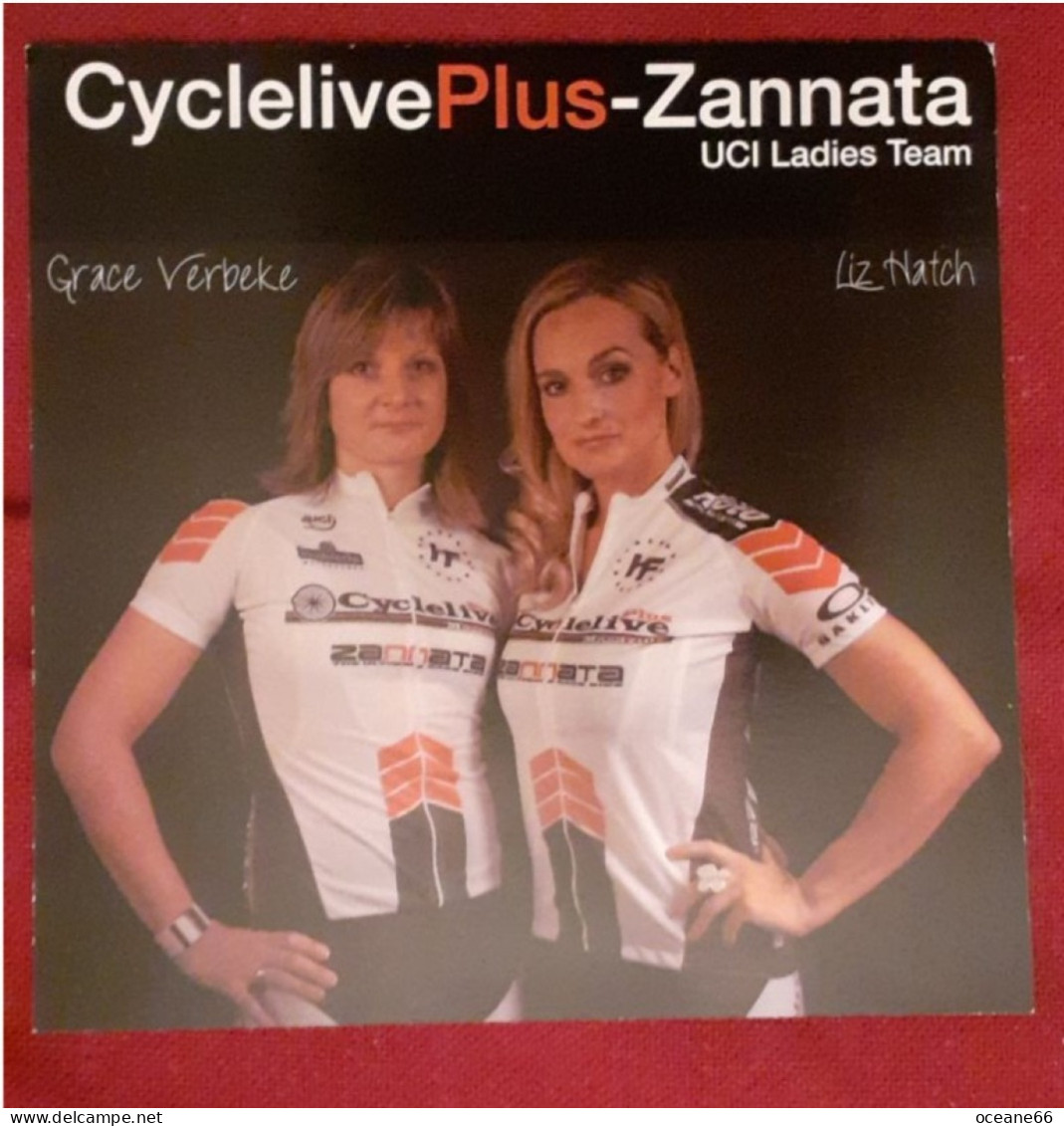 Autographe Liz Hatch Cyclelive Plus - Cycling