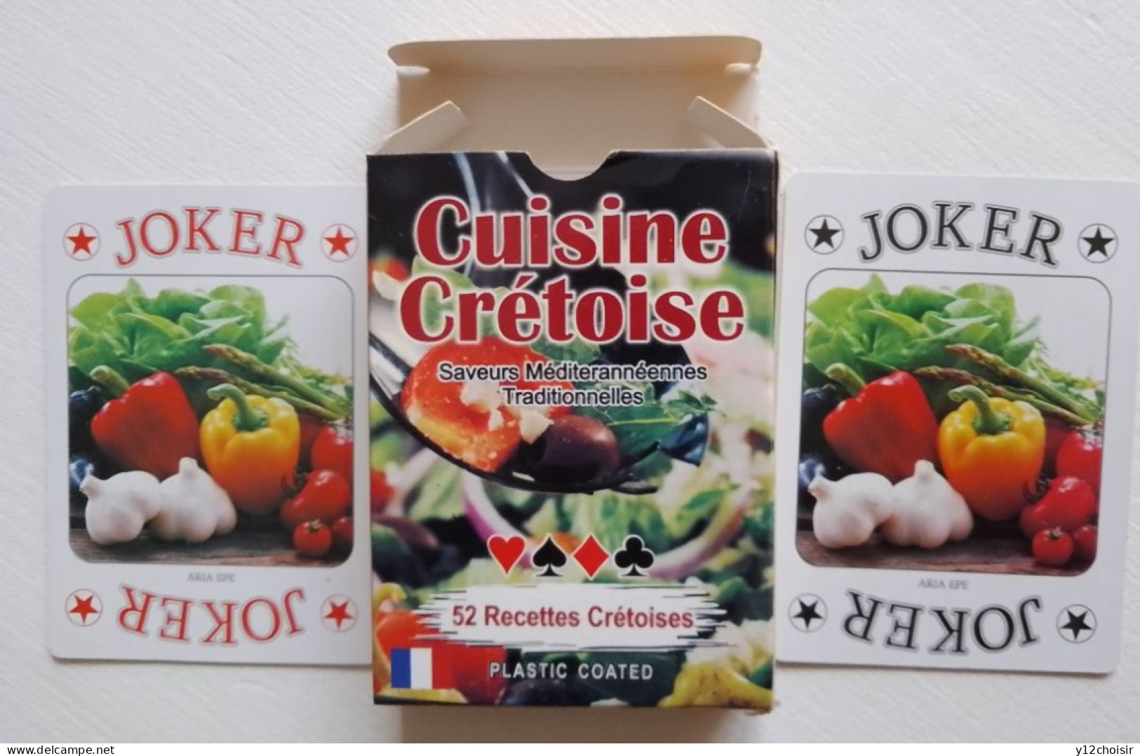 Jeu De 54 Cartes Pour 52 Recettes Crétoises. Cuisine Crétoise. Crète . Grèce - Other & Unclassified