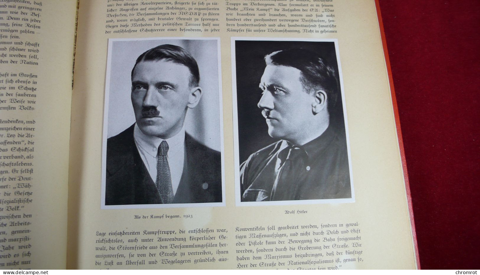 DEUTSCHLAND ERWACHT 1933 Werden Kampf und Sieg der NSDAP Cigaretten - Bilderdienst 152 Seiten Bilder komplett