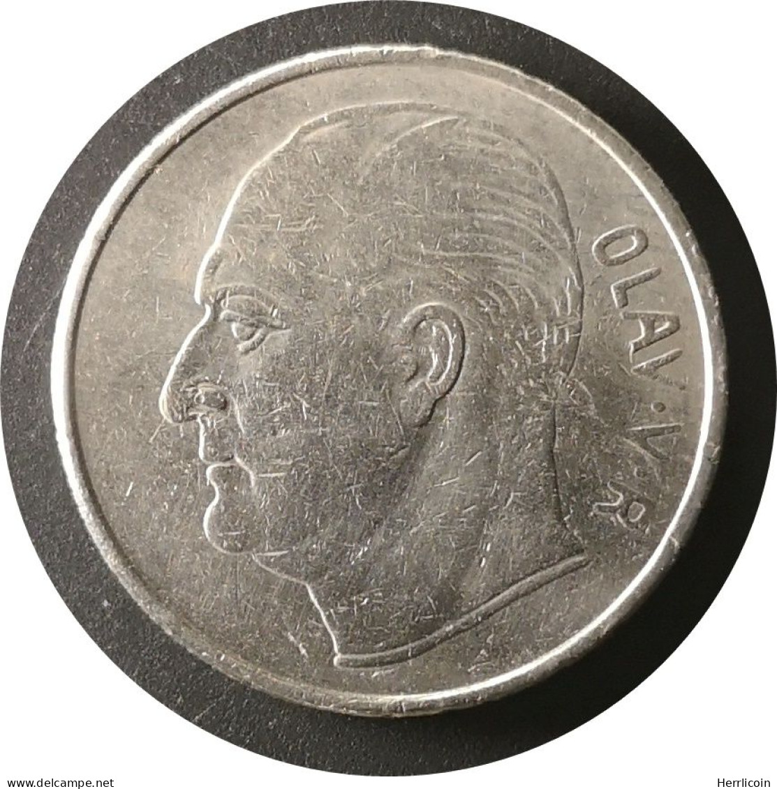 1 Krone 1973 Norvège, Olav V, Monnaie De Collection - Norvège