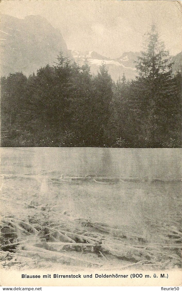 CH -.BLAUSEE Mit Birrenstoch Und Doldenhörner (900 M. ü. M.). Canton De Berne. - Sonstige & Ohne Zuordnung