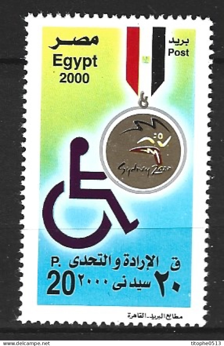 EGYPTE. N°1674 De 2000. Médaillé égyptien. - Sommer 2000: Sydney - Paralympics