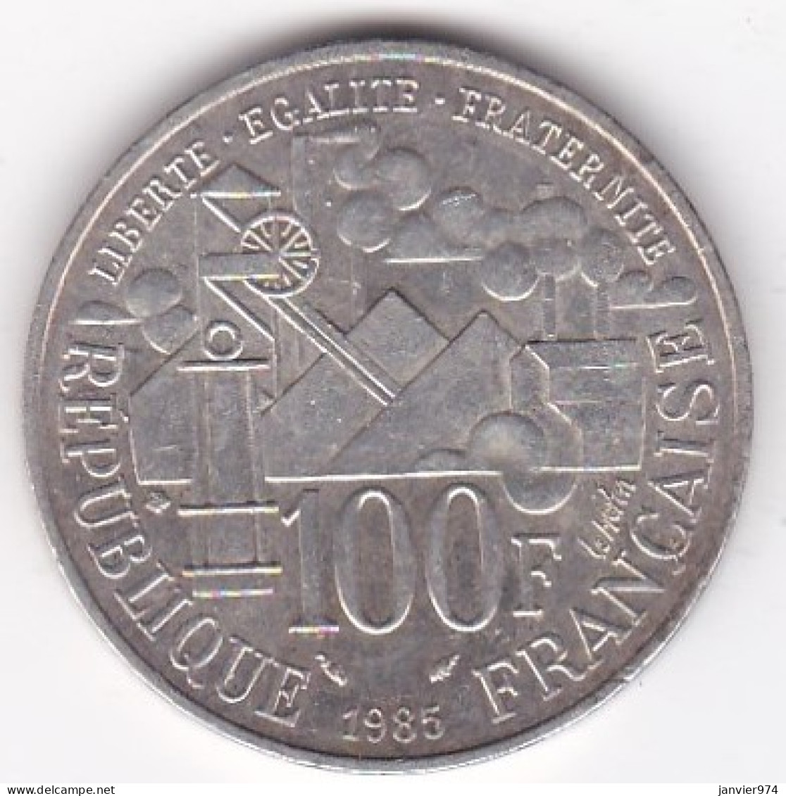 100 Francs Marie Curie 1984 En Argent - 100 Francs