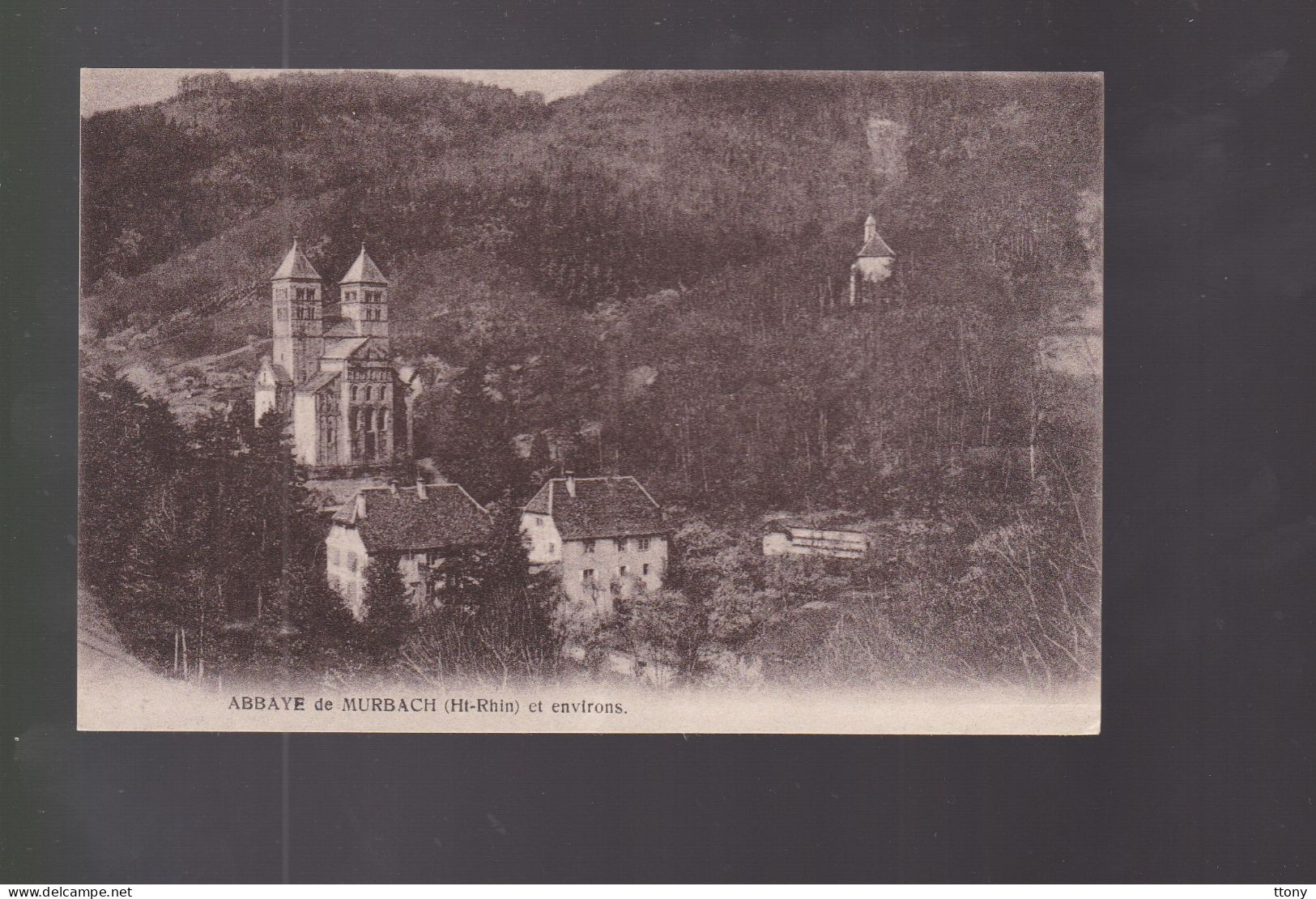 CPA   :  ( 68 )    Haut- Rhin       Murbach   L'église   Abbaye  Carte Non Circulée (    Plusieurs  Cartes Alsace ) - Murbach