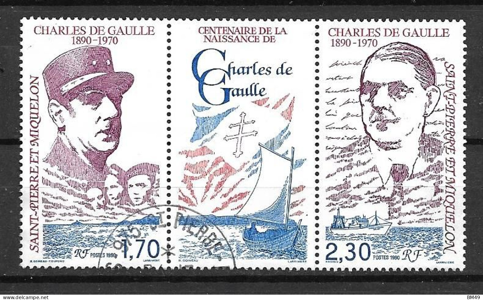 St.Pierre Et Miquelon   1990   N° 532A    Oblitéré - Used Stamps