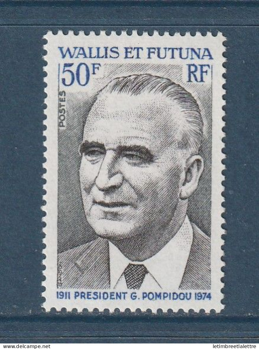 Wallis Et Futuna - YT N° 189 ** - Neuf Sans Charnière - 1975 - Nuevos