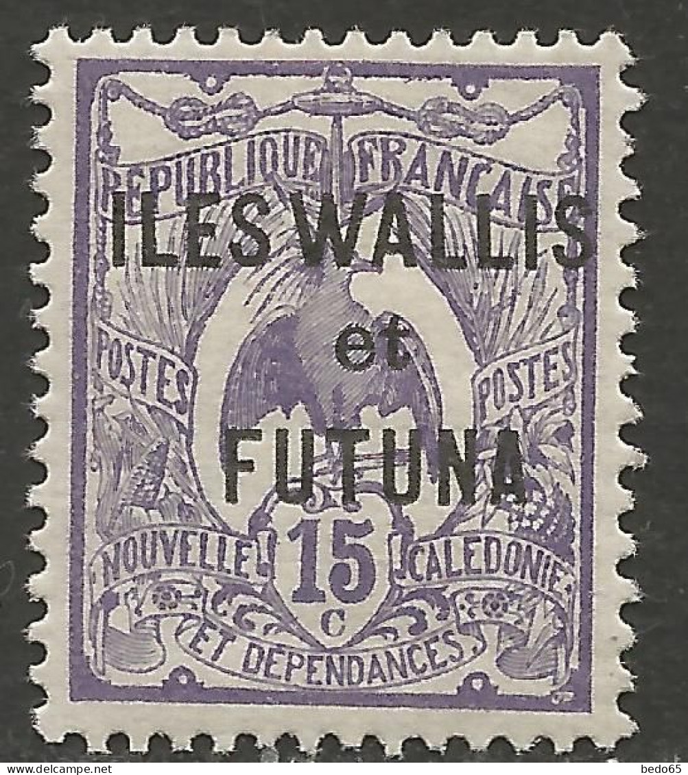 WALLIS ET FUTUNA  N° 6 A étroit NEUF* TRACE DE CHARNIERE   / Hinge  / MH - Unused Stamps