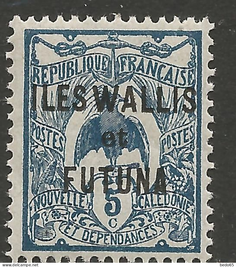 WALLIS ET FUTUNA  N° 18 NA étroit NEUF* INFIME TRACE DE CHARNIERE   / Hinge  / MH - Neufs