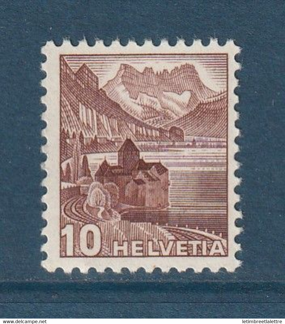 Suisse - YT N° 291 ** - Neuf Sans Charnière - 1936 - Unused Stamps